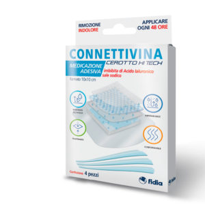 Connettivina cerotto hi tech 4 pezzi 10×10